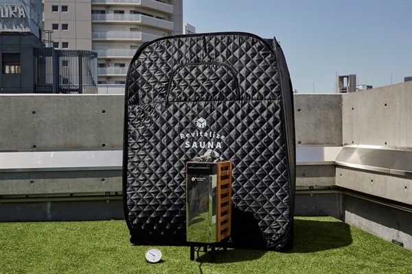 【公式】新発売【2人用】おうちDEサウナ『Rich』自宅でととのう サウナテント 家 サウナストーブ 100V ポップアップ テント ストーブ本体 簡単設営 サウナ 自宅 家庭用(標準)