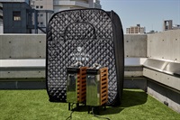 【公式】新発売【2人用】おうちDEサウナ『Rich』自宅でととのう サウナテント 家 サウナストーブ 100V ポップアップ テント ストーブ本体 簡単設営 サウナ 自宅 家庭用(追加ストーブ（ストーブ2台）)