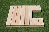 職人さん手作り おうちDEサウナ専用設計『サウナすのこ』【２人用テント】おうちDEサウナRich専用