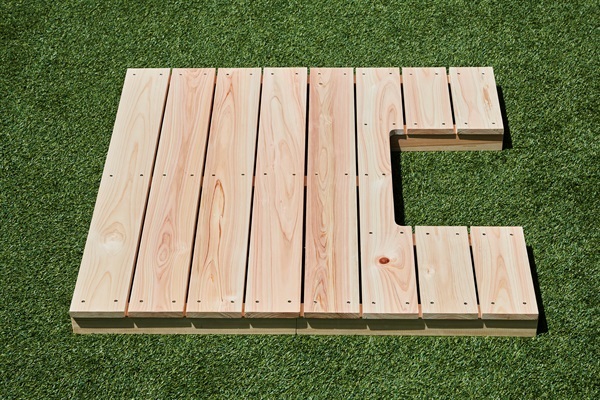 職人さん手作り おうちDEサウナ専用設計『サウナすのこ』【１人用テント】おうちDEサウナ専用