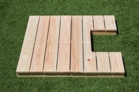 職人さん手作り おうちDEサウナ専用設計『サウナすのこ』【１人用テント】おうちDEサウナ専用